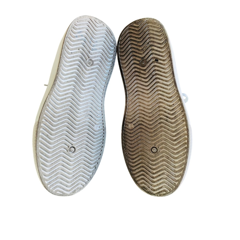 Vintage Havana Lexa White Black Star Platform Sneakers Dalmatian Print Size 8 - Picture 8 of 9